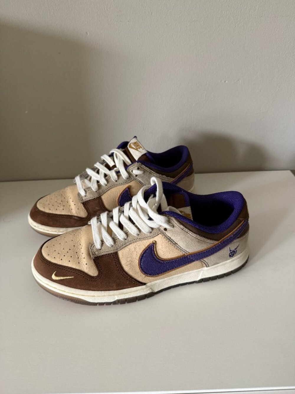 Nike Dunk Low Setsubun (2023) - Brown/Purple/Tan - Size 8
